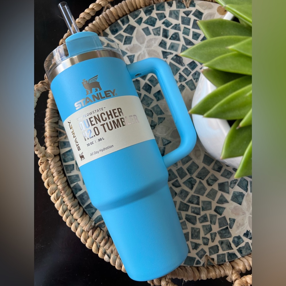 PERSPECTIVE BLUE Stanley 30 oz. Quencher H2.0 FlowState Tumbler NWT